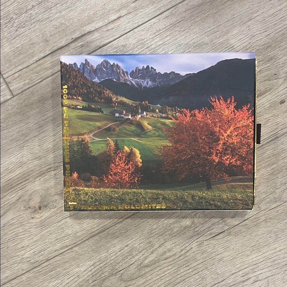 Scenic Puzzle with Autumn Landscape